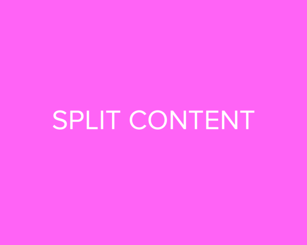 Split Content Image